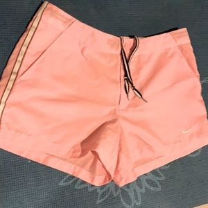 Nike pink lightweight shorts